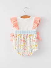 Load image into Gallery viewer, Easter Bunny Embroidery Girls Romper