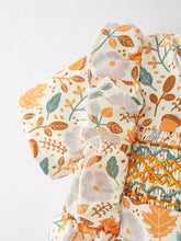 Load image into Gallery viewer, Girls Floral Print Romper