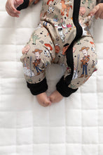 Load image into Gallery viewer, Round Up Gang Zipper Romper