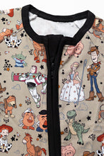 Load image into Gallery viewer, Round Up Gang Zipper Romper