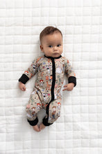 Load image into Gallery viewer, Round Up Gang Zipper Romper
