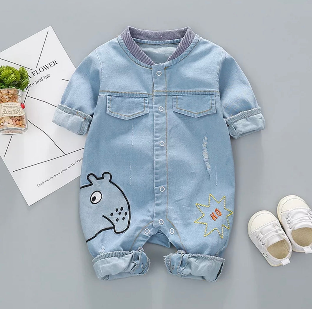 Rhino Denim Jumpsuit