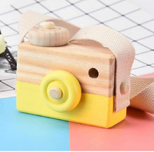 Load image into Gallery viewer, Wooden Toy Camera
