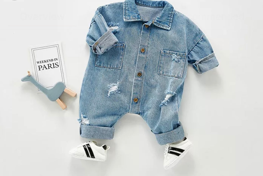 Kevin- Boyz Denim Jumpsuit