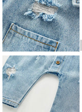 Load image into Gallery viewer, Kevin- Boyz Denim Jumpsuit
